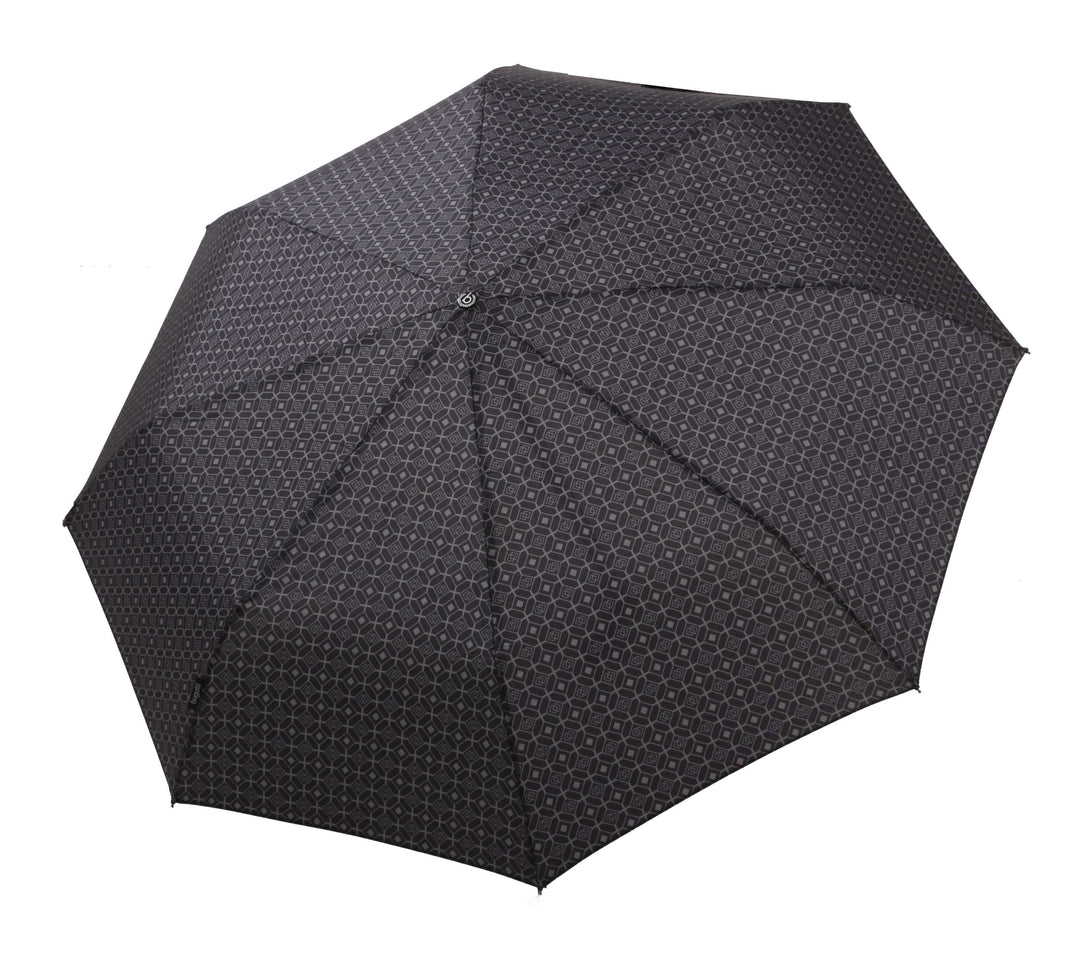 Bugatti Gran Turismo Automatic Umbrella Black and Grey