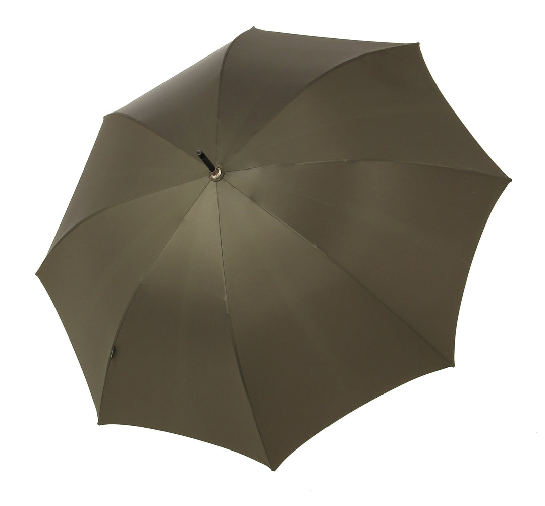 Bugatti Knight AC Automatic Stick Umbrella with Wooden Handle Green